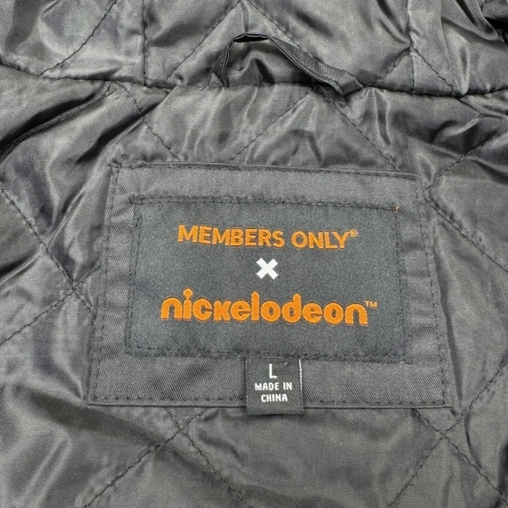 Members Only X Nickelodeon SpongeBob SquarePants Puffer All Over Print Jacket Co